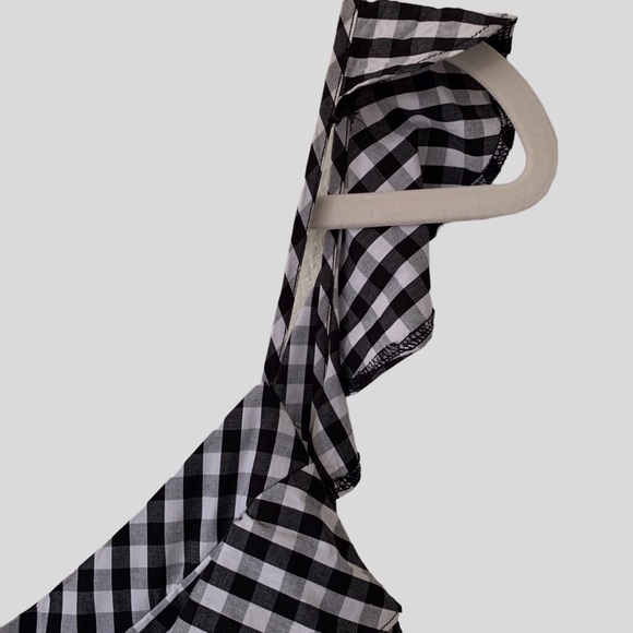 SAKS FIFTH AVENUE GINGHAM ROMPER - Picture 9 of 16